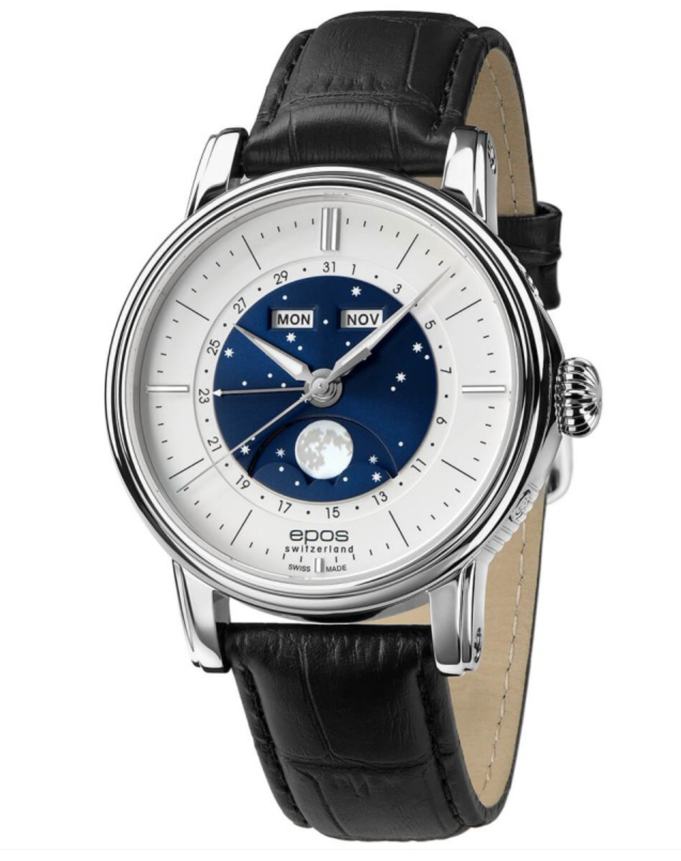 zegarek EPOS Oeuvre d’Art Big Moon 3439.322.20.18.25